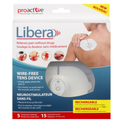 Proactive - Libera Wireless Rechargable Tens Device