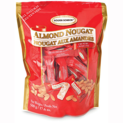 GOLDEN BONBON - Almond Nougat Crunchy