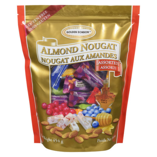 GOLDEN BONBON - Almond Nougat Assorted