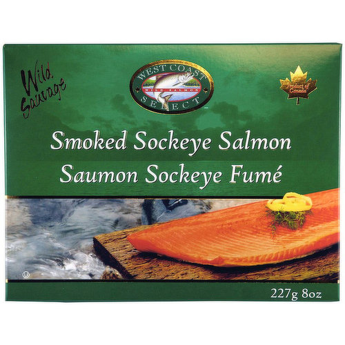 West Coast - Gift Smoked Sockeye Salmon