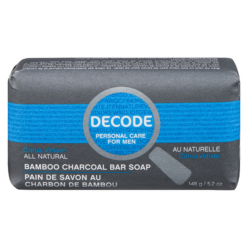 Decode - Bar Soap Citrus Vetiver