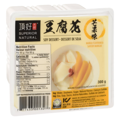 Superior Tofu - Soy Dessert - Mango