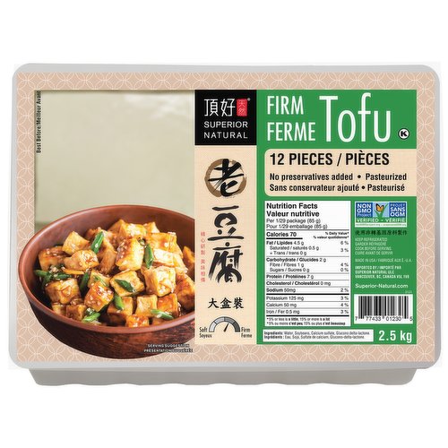 Superior Tofu - Firm Tofu