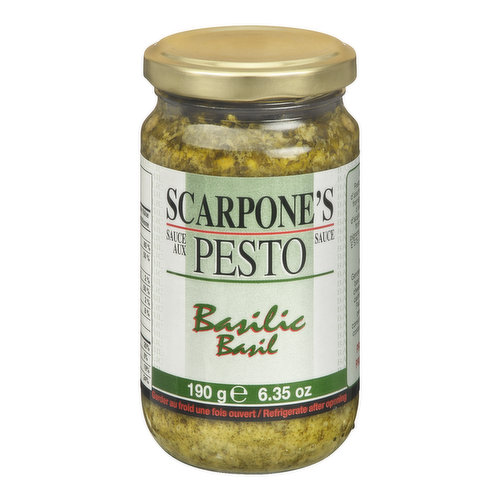 Scarpone's - Basil Pesto Sauce