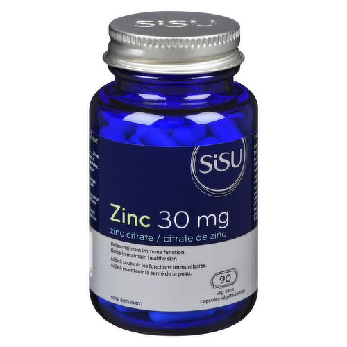 Sisu - Zinc Citrate 30mg