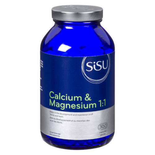 Sisu - Calcium & Magnesium 1:1 with Vitamin D3