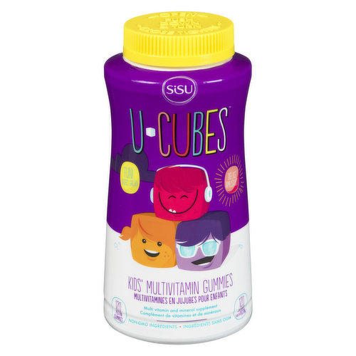 Sisu - U-Cubes Kids Gummies