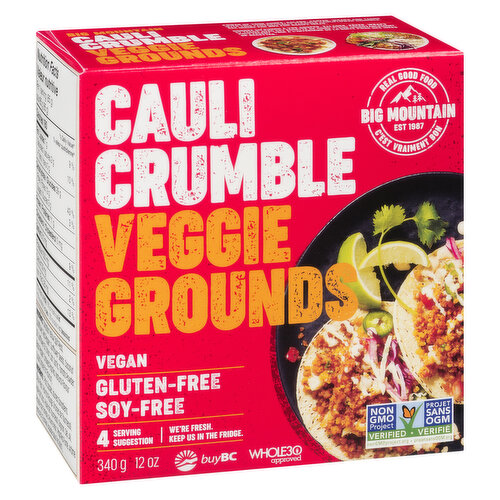 Big Mountain - Veggie Grounds - Cauli Crumble