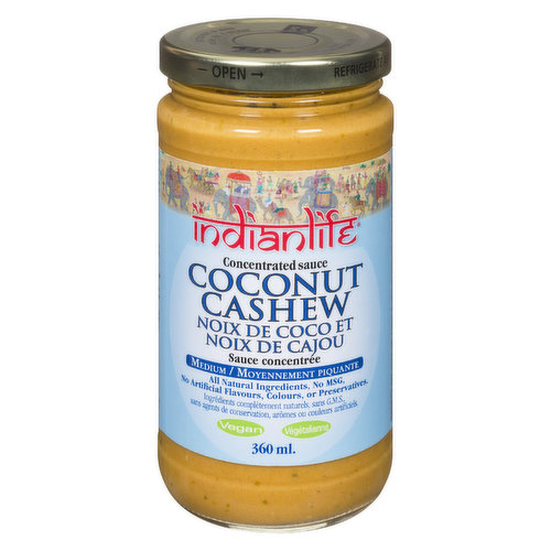 Indianlife - Coconut Cashew Sauce