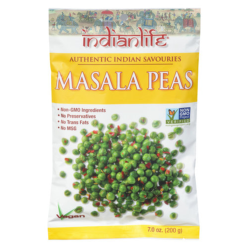Indianlife - Authentic Masala Peas Snack Mix