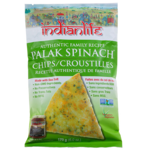 Indianlife - Palak Spinach Chips