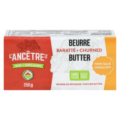L'Ancetre - Butter Unsalted Organic