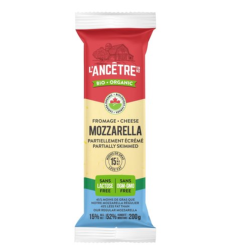 L'Ancetre - Organic Mozzarella Partially Skimmed Lactose Free