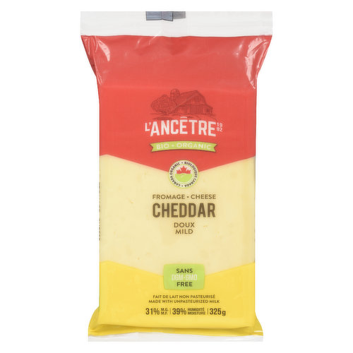 L'Ancetre - Cheddar Cheese Mild Organic