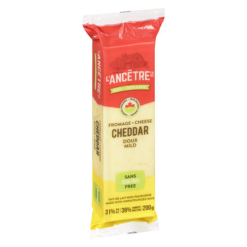 L'Ancetre - Cheddar Cheese Mild Organic