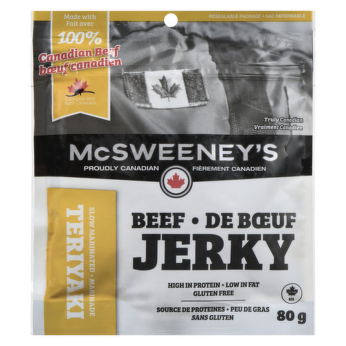 McSweeney's - Beef Jerky Teriyaki