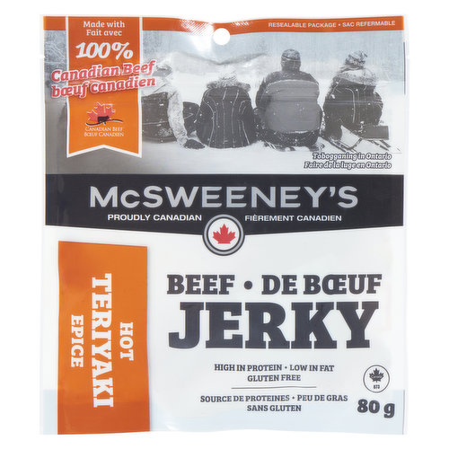 McSweeny's - Beef Jerky - Hot Teriyaki