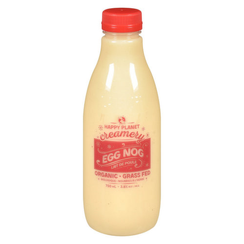 Classic Egg Nog made creamy and festive like no other. Contains Egg. Available Limited Time While Quantities Last.