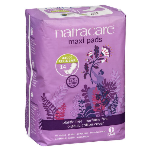 Natracare - Maxi Pads Regular