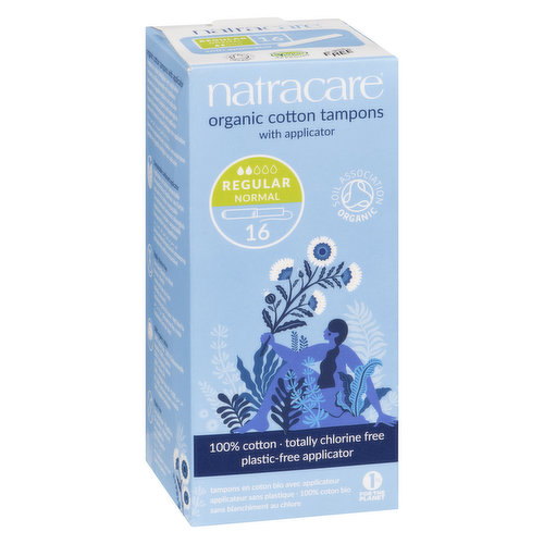 Natracare Tampons Super With Applicator - Tampons with Applicator