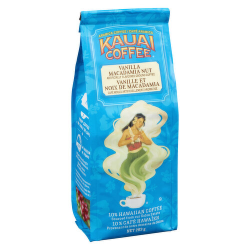 Kauai Coffee - Vanilla Macadamia Nut Ground