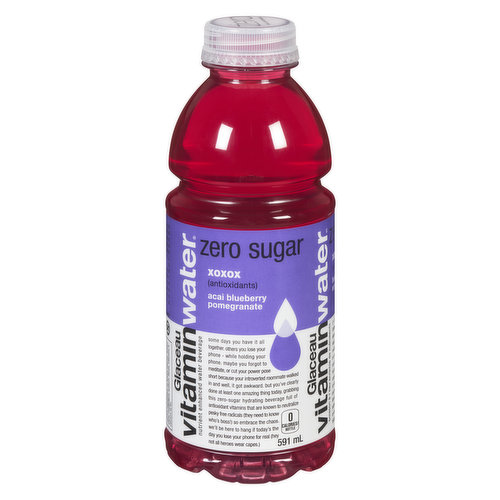 Glaceau - Vitamin Water Zero XOXOX Acai Blueberry Pomegranat