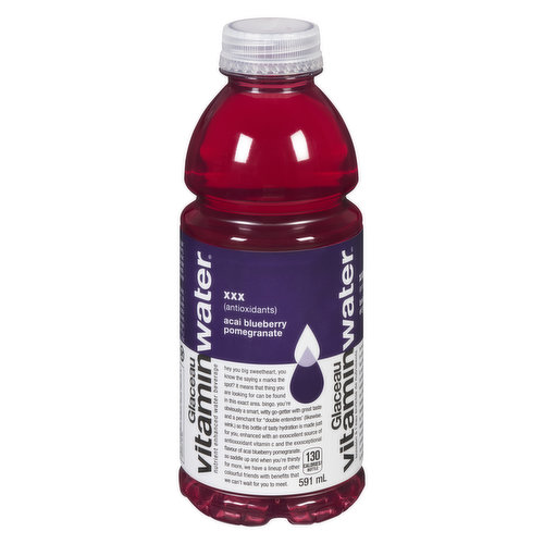 Glaceau - Vitamin Water XXX (Acai Blueberry-Pomegranate)