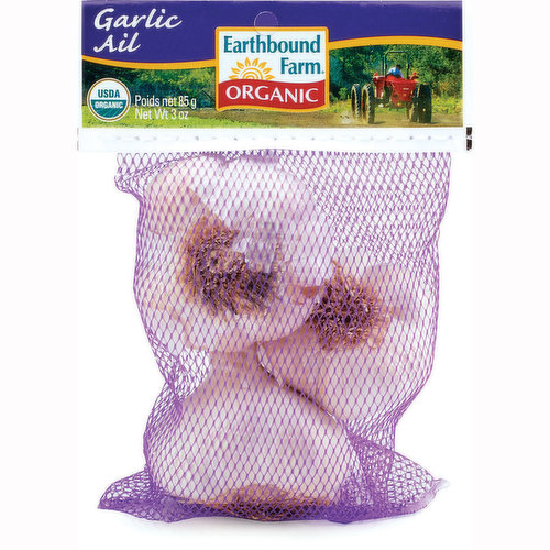 Garlic - Organic, Mesh Bag