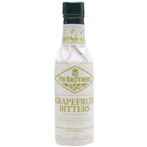 Use a few dashes of Fee's Grapefruit Bitters to add an interesting background flavor to your cocktails.
