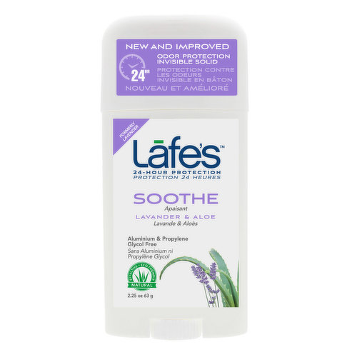 Lafes - Deodorant Soothe (Lavender & Aloe)