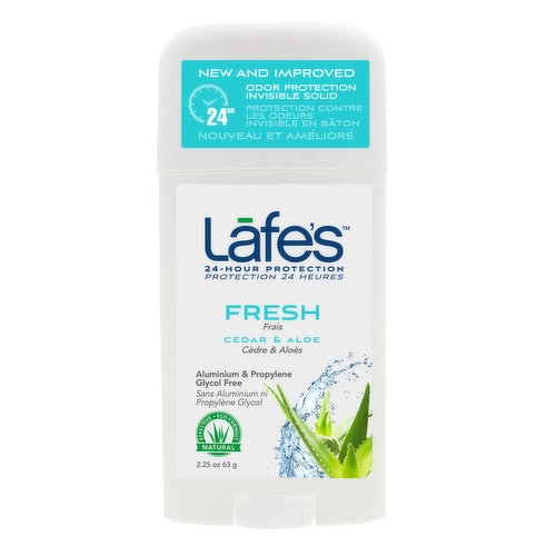 Lafes - Deodorant Fresh (Cedar & Aloe)
