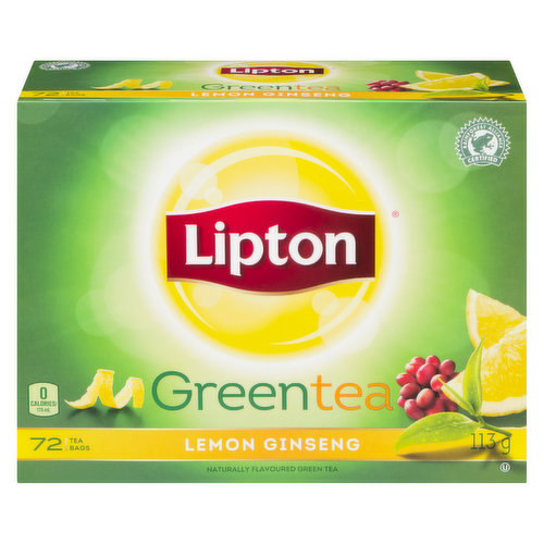 Lipton - Green Tea - Lemon Ginseng