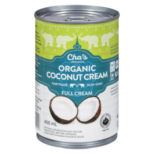 Cha's Organic - Coconut Cream Coconut Cream