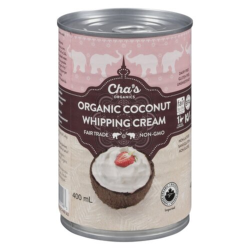 Cha's - Organic Coconut Whipping Cream
