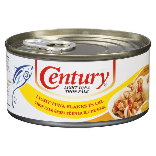 Century - Flaked Light Tuna In Water/Soya Oil