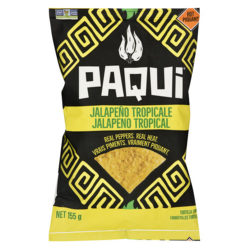 Made with spicy jalapeos & a touch of sweet pineapple, these light & crispy chips will satisfy two cravings at once! One of the newest additions to the Paqui lineup, this flavor is the perfect balance of sweet heat. Gluten & GMO free, no artificial ingredients, flavors or preservatives, vegan & kosher.