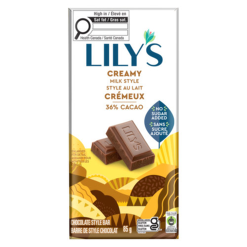 Lilys - Bar Milk Chocolate Creamy