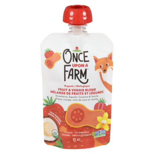 Once Upon A Farm - Strawberry Squash Coconut