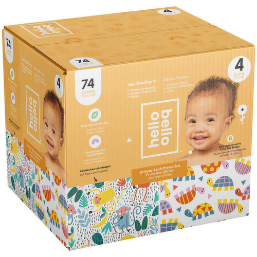 Hello Bello Baby Diapers Size 4 Urban Fare