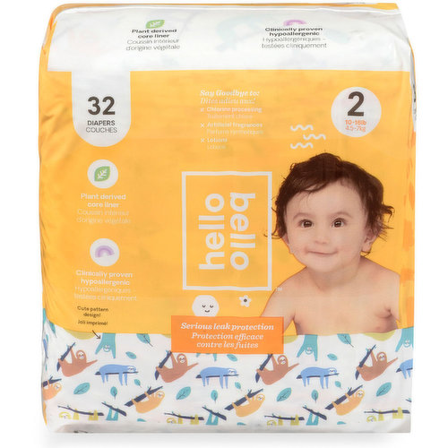 Hello Bello - Swaddlers Diapers Size 2