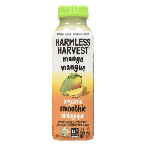 Harmless Harvest - Coconut Smoothie Mango Organic