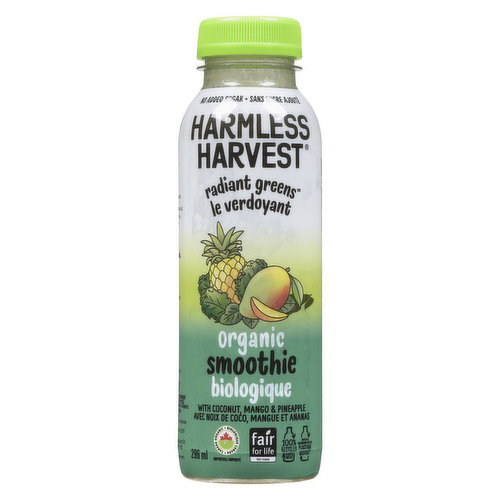 Harmless Harvest - Coconut Smoothie Radiant Greens