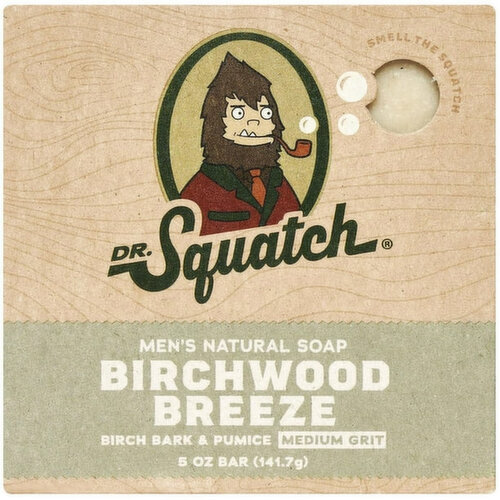 Dr Squatch - Bar Soap Birchwood Breeze