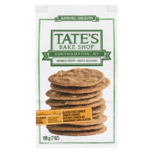 Tate's Bake Shop - Cookies Ginger Zinger