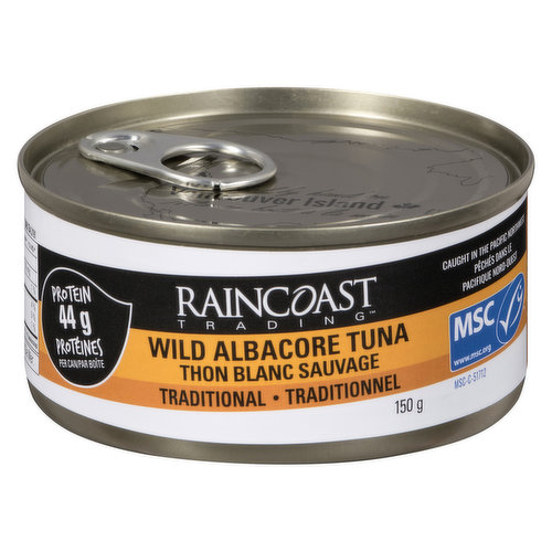 Wild Planet Non-GMO Wild Albacore Tuna Low Sodium Canada