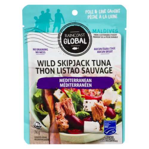 Raincoast Trading - Wild Skipjack Tuna Mediterranean