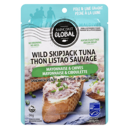 Raincoast Trading - Wild Skipjack Tuna Mayo & Chives