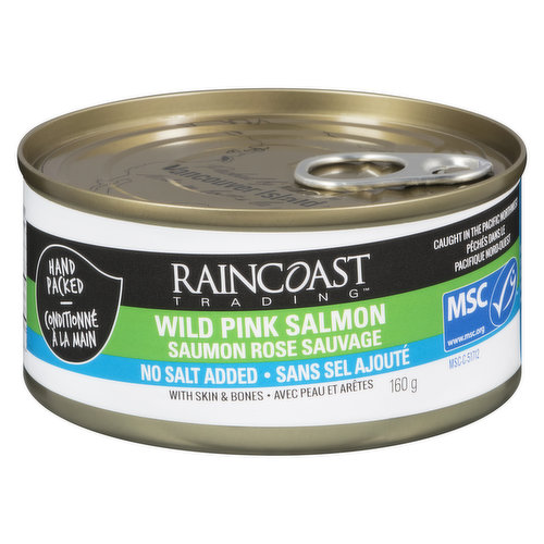 Raincoast Trading - Wild Pink Salmon, No Salt Added