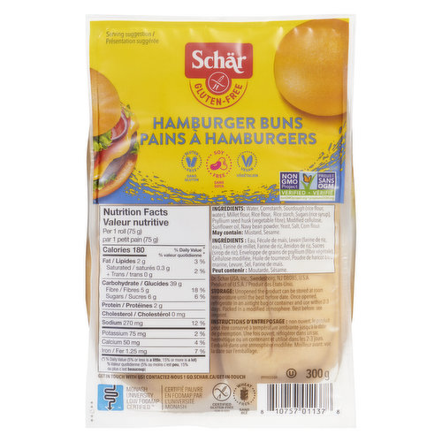 Schar - Hamburger Buns