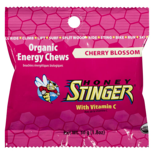 Honey Stinger - Organic Energy Chews - Cherry Blossom